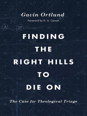cover image of Finding the Right Hills to Die On: the Case for Theological Triage